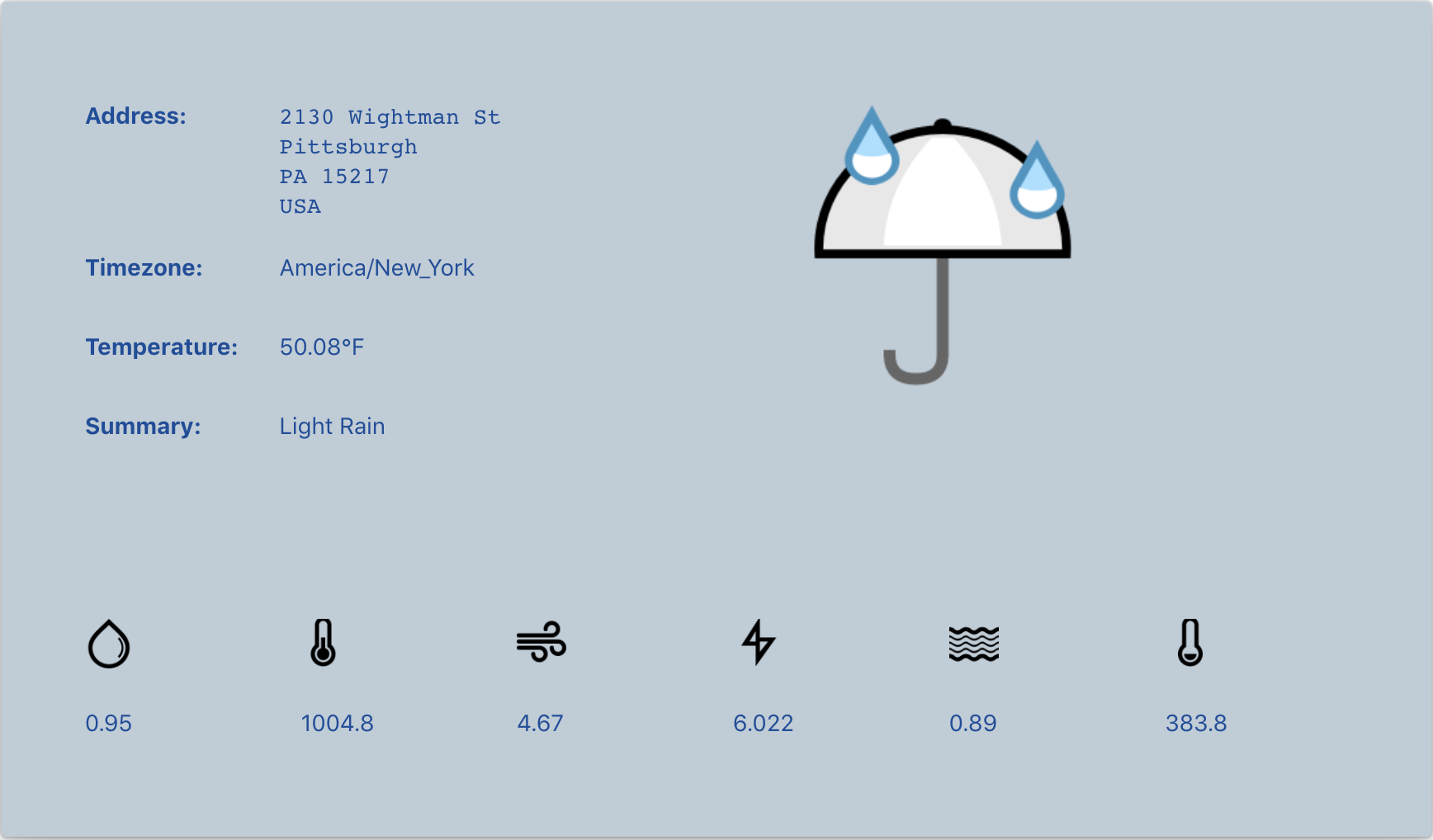 Weather Scanner App